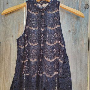 Lace Halter Top